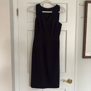 Banana republic black cocktail dress